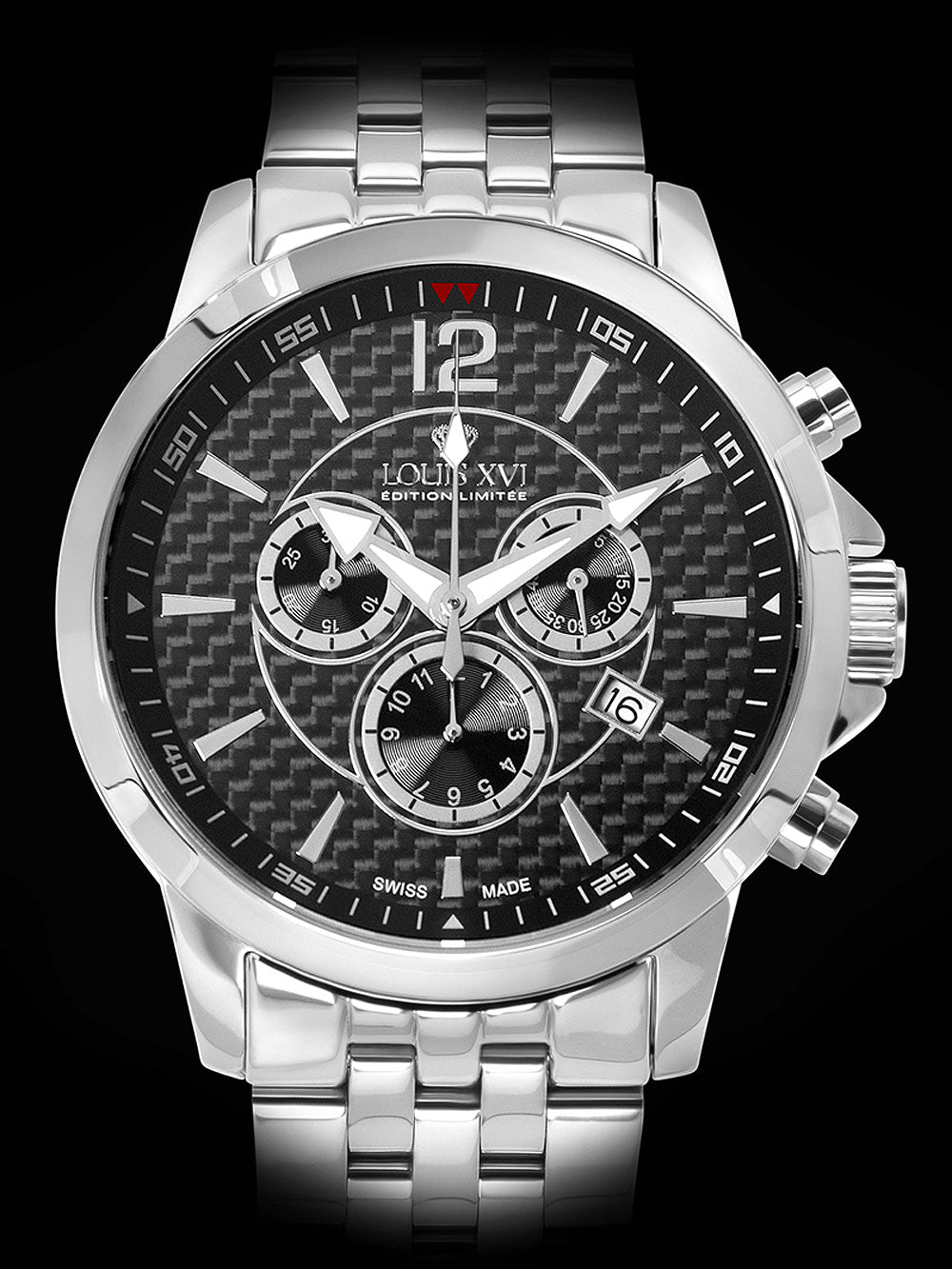 Louis XVI LXVI801 Athos Chronograph men's watch 43mm 5ATM