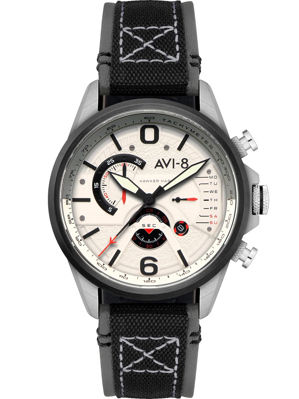 AVI-8 AV-4056-07 men's watch Hawker Harrier Dual Retrograde Chronograph 44mm 5ATM