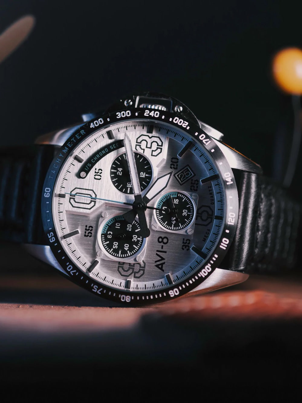 AVI-8 AV-4077-01 P-51 Mustang Chronograph 43mm 5ATM