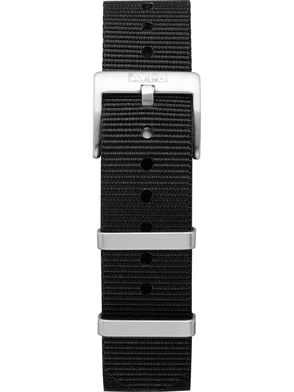 AVI-8 AV-4101-0B men's watch Hawker Hurricane McKellar Dual Time 44mm 5ATM