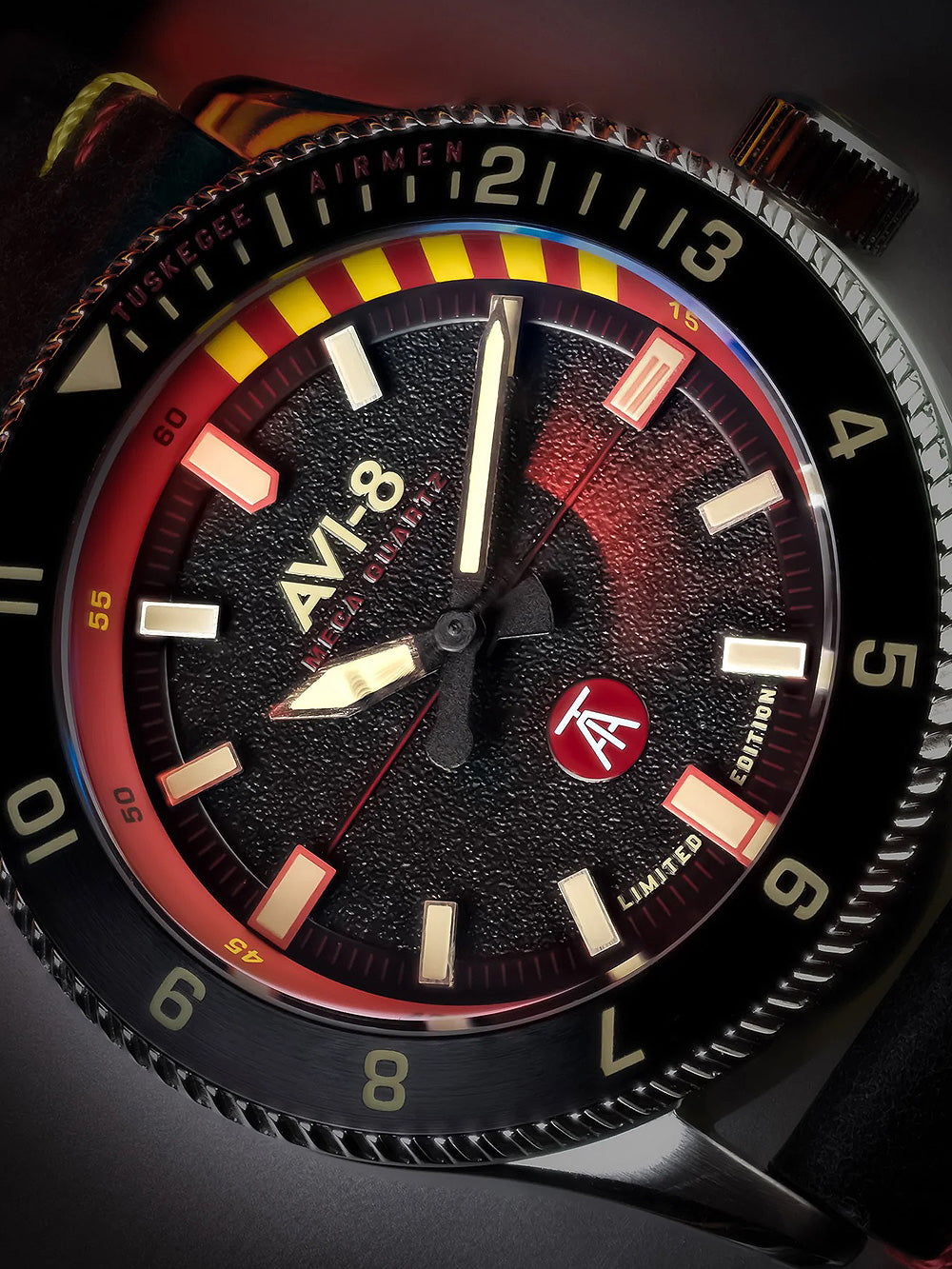 AVI-8 AV-4103-01 Tuskegee Airmen Limited Edition men's watch 40mm 5ATM
