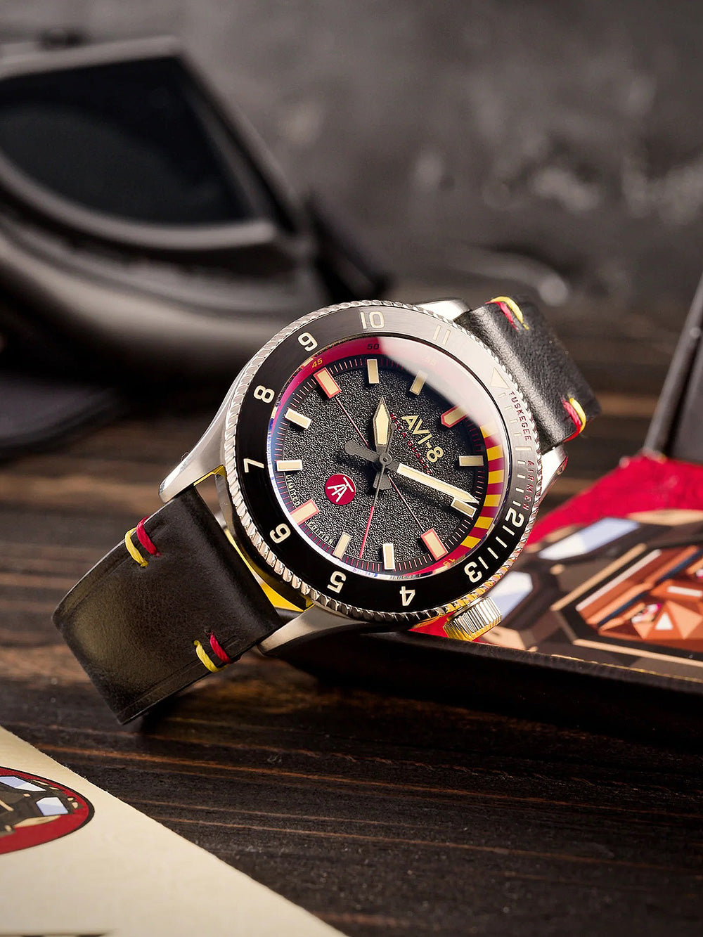 AVI-8 AV-4103-01 Tuskegee Airmen Limited Edition men's watch 40mm 5ATM
