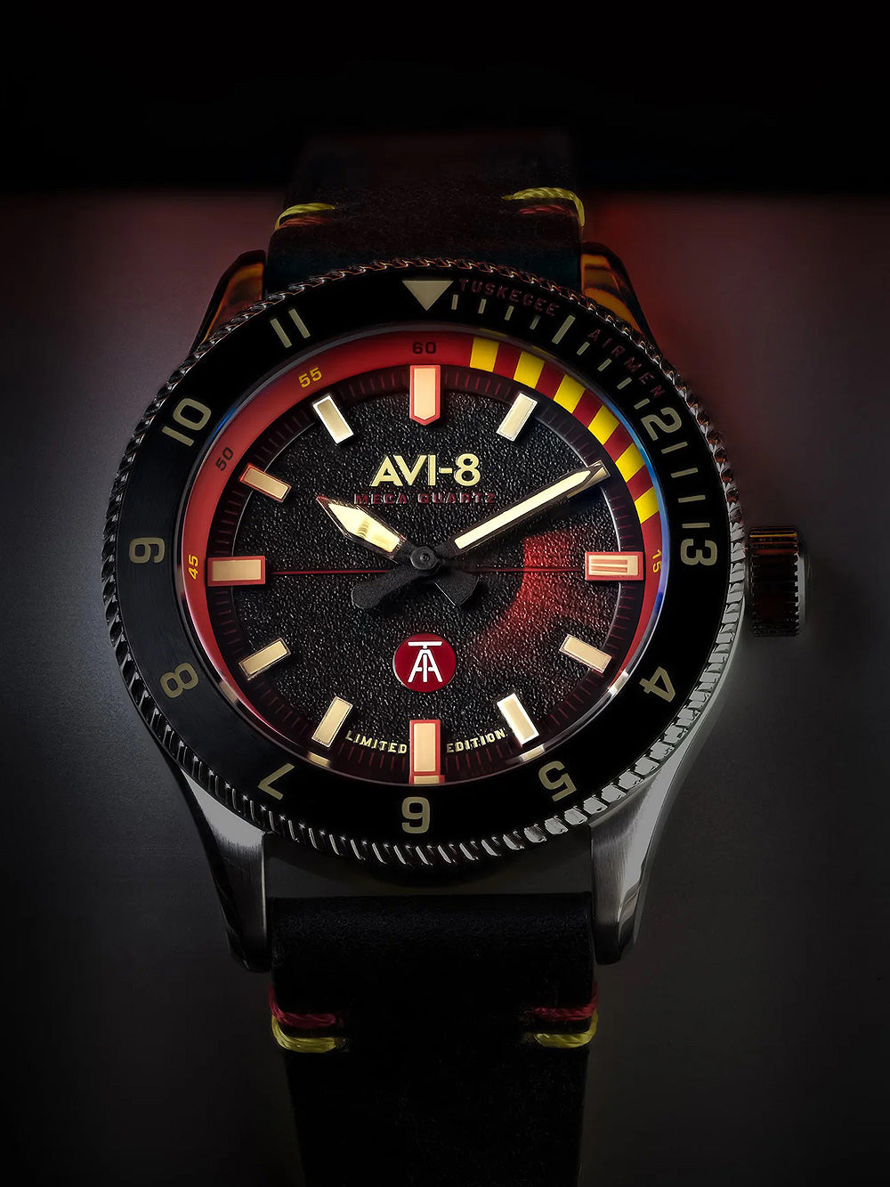 AVI-8 AV-4103-01 Tuskegee Airmen Limited Edition men's watch 40mm 5ATM