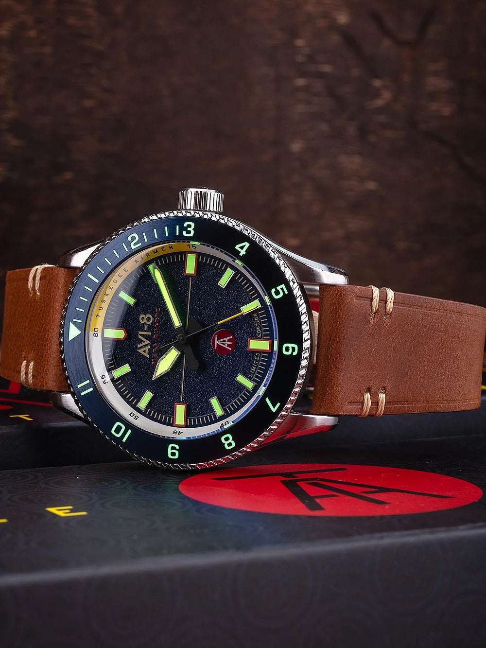 AVI-8 AV-4103-02 Tuskegee Airmen Limited Edition men's watch 40mm 5ATM