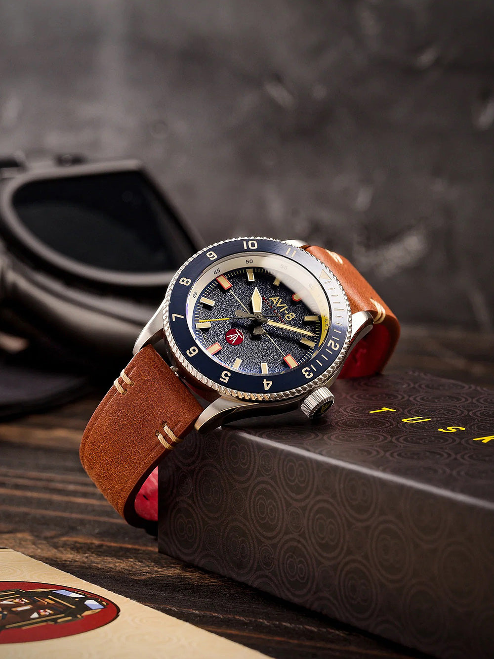 AVI-8 AV-4103-02 Tuskegee Airmen Limited Edition men's watch 40mm 5ATM