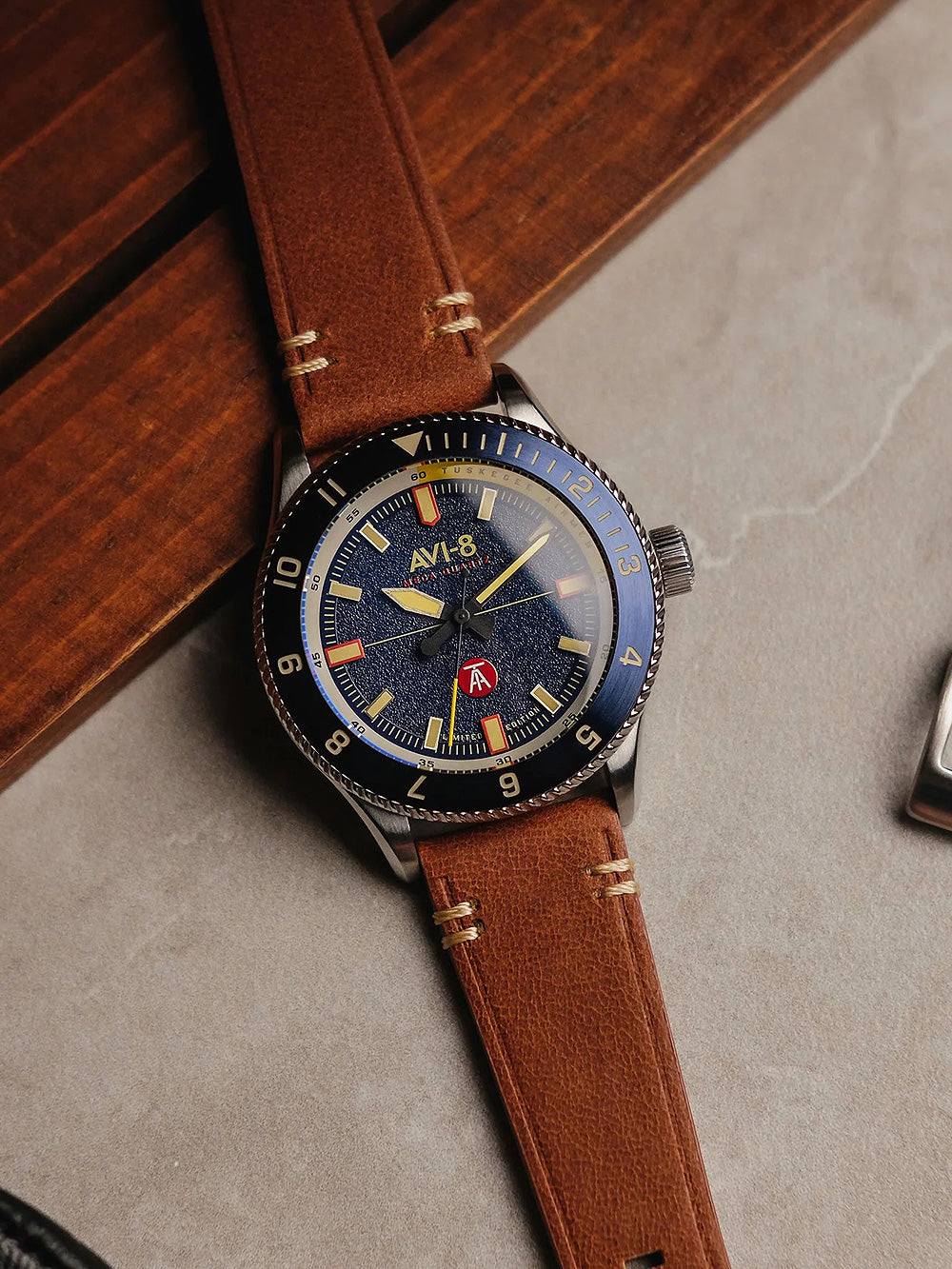 AVI-8 AV-4103-02 Tuskegee Airmen Limited Edition men's watch 40mm 5ATM