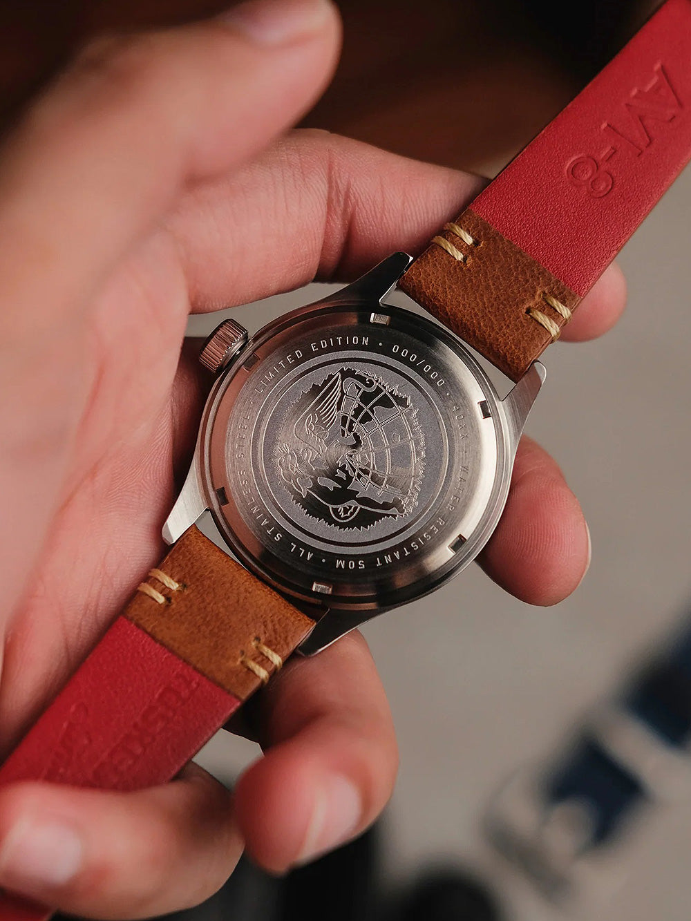 AVI-8 AV-4103-02 Tuskegee Airmen Limited Edition men's watch 40mm 5ATM