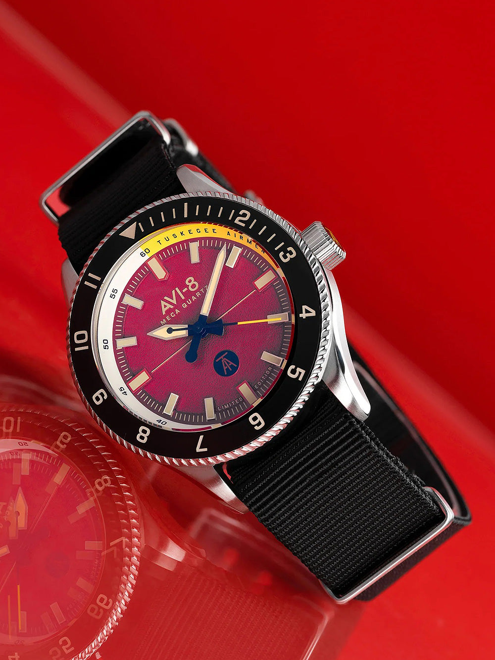 AVI-8 AV-4103-04 Tuskegee Airmen Limited Edition men's watch 40mm 5ATM
