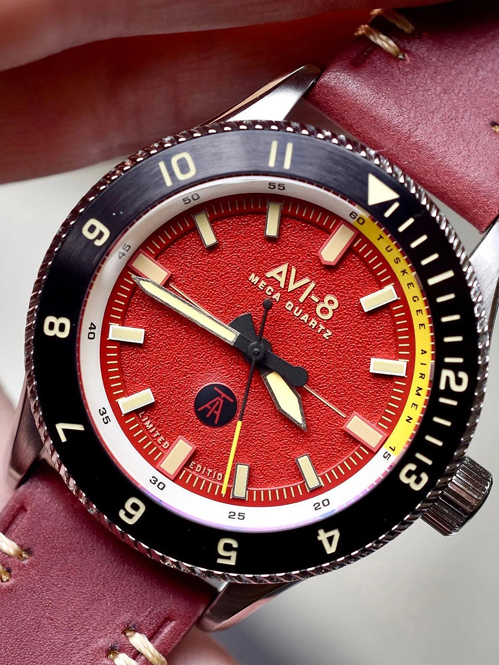 AVI-8 AV-4103-04 Tuskegee Airmen Limited Edition men's watch 40mm 5ATM