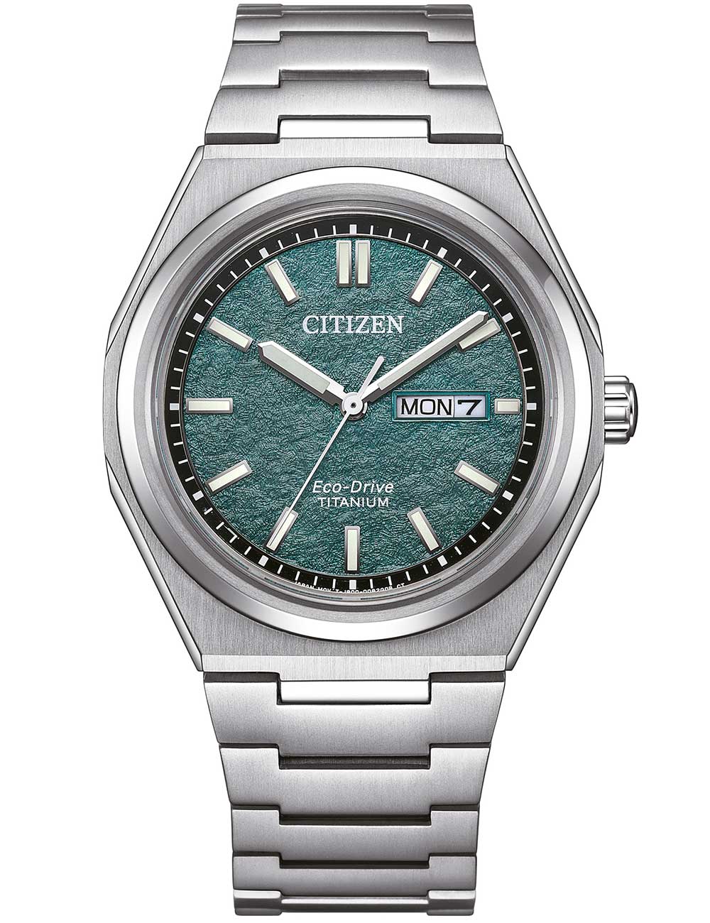 Citizen AW0130-85X men's watch Eco-Drive Super Titanium 40mm 10ATM