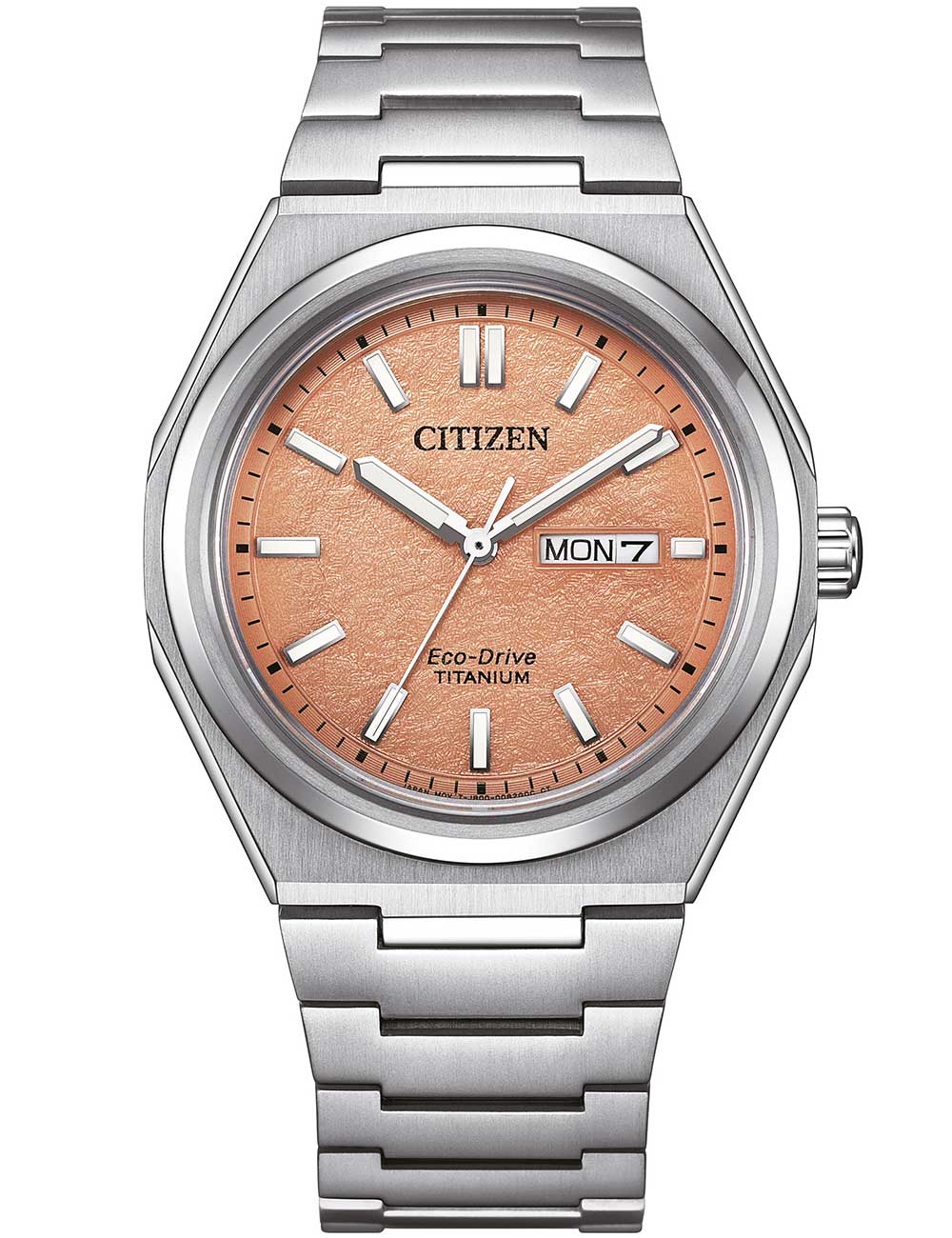 Citizen AW0130-85Z men's watch Eco-Drive Super Titanium 40mm 10ATM