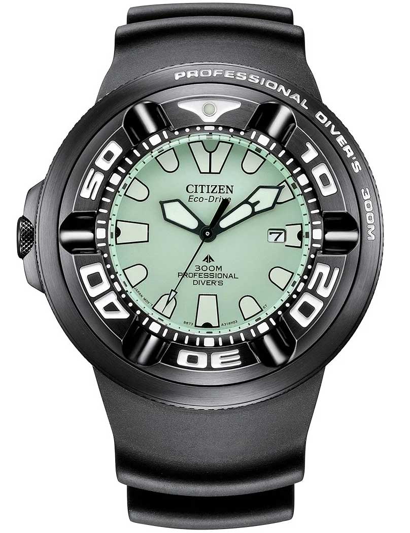 Citizen BJ8055-04X men's watch Eco-Drive Professional Diver 48mm 30ATM