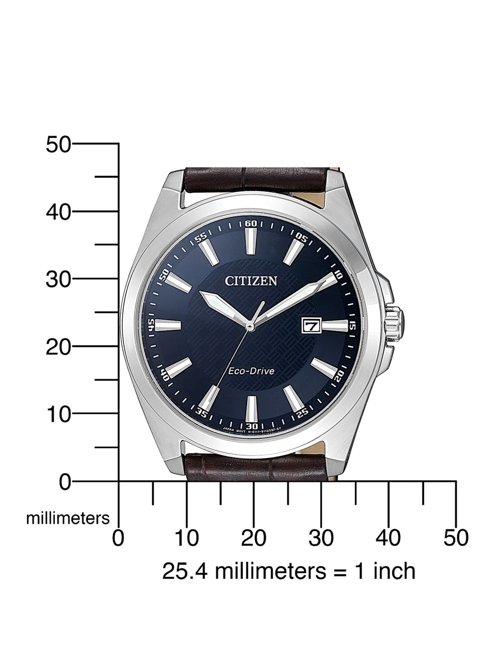 Citizen BM7108-22L Classic men's watch 41mm 10 ATM