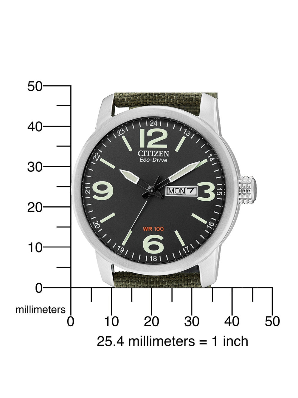 Citizen BM8470-11E Sport men's watch 42mm 10 ATM
