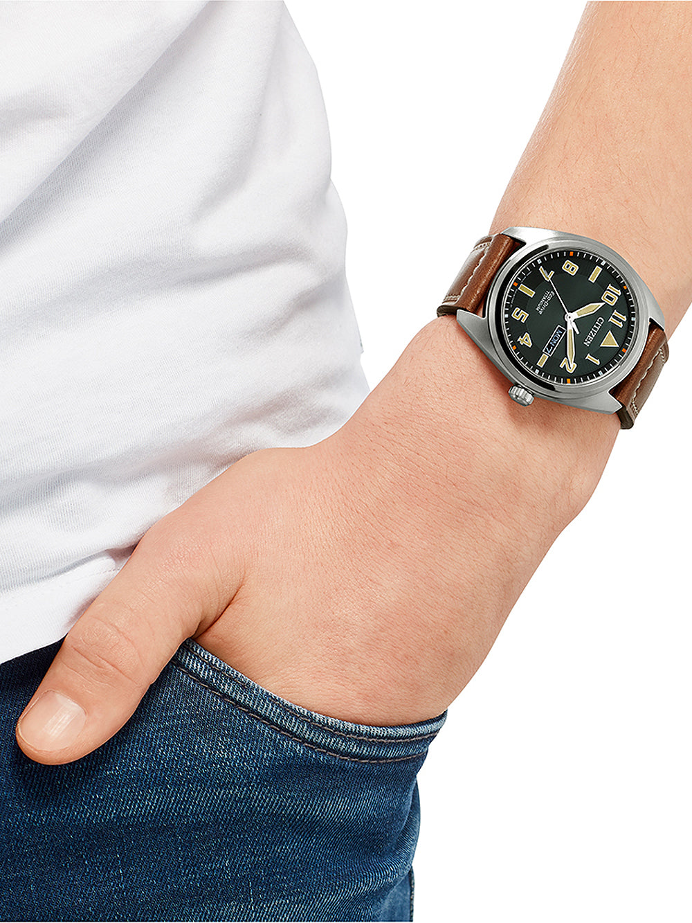 Citizen BM8560-11XE Eco-Drive Super-Titanium men's watch 42mm 10ATM