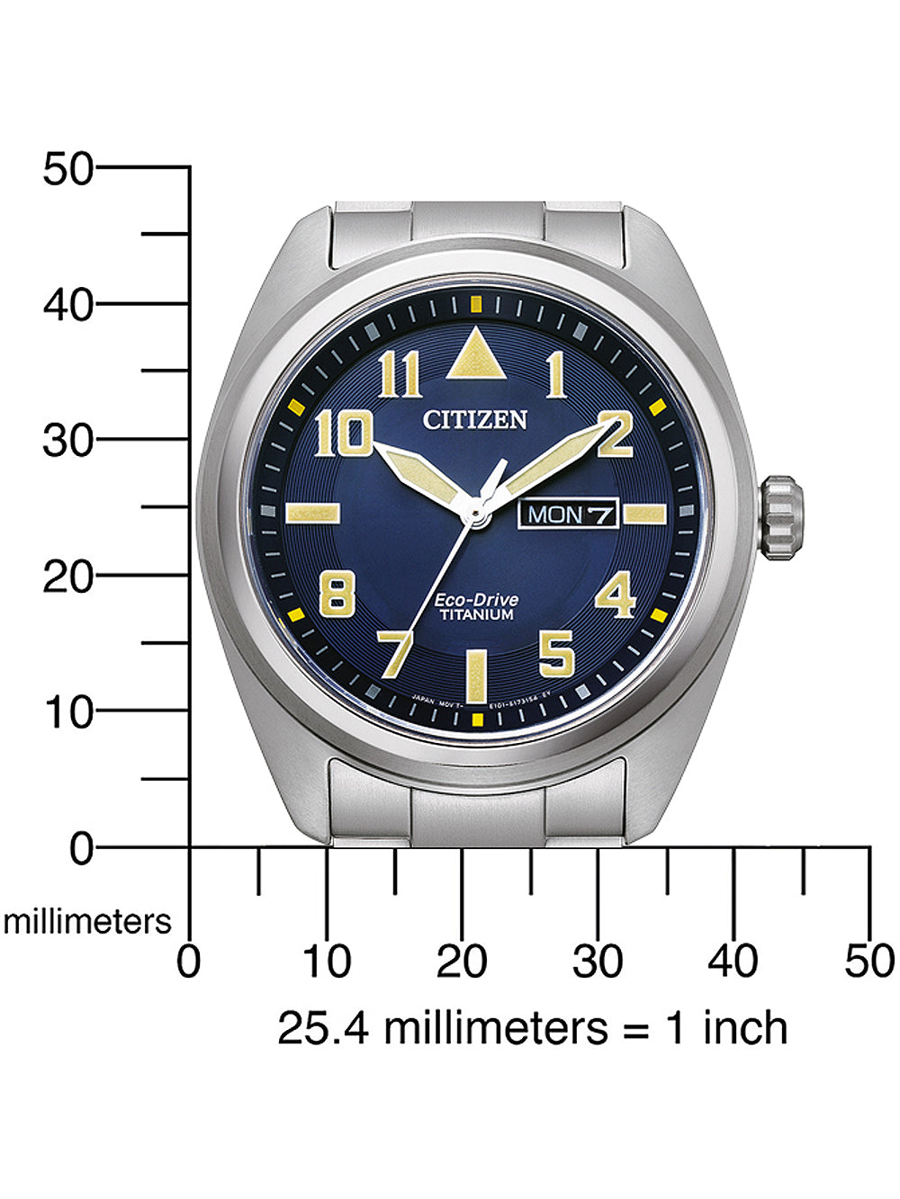 Citizen BM8560-88LE Eco-Drive Super-Titanium men's watch 42mm 10ATM