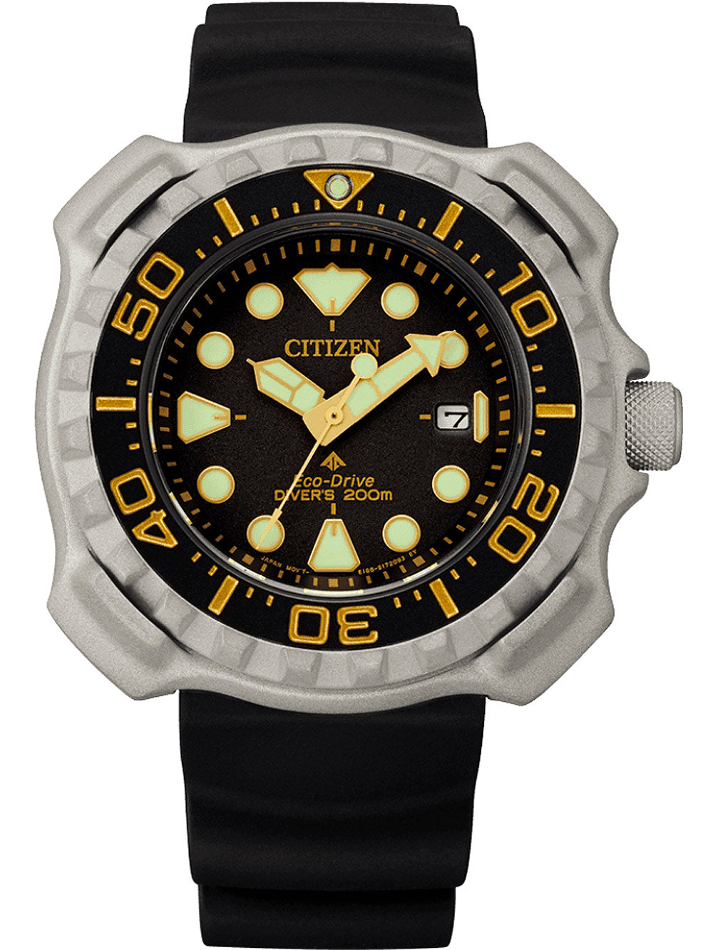 Citizen BN0220-16E Eco-drive Promaster Titanium men's watch 47mm 20ATM