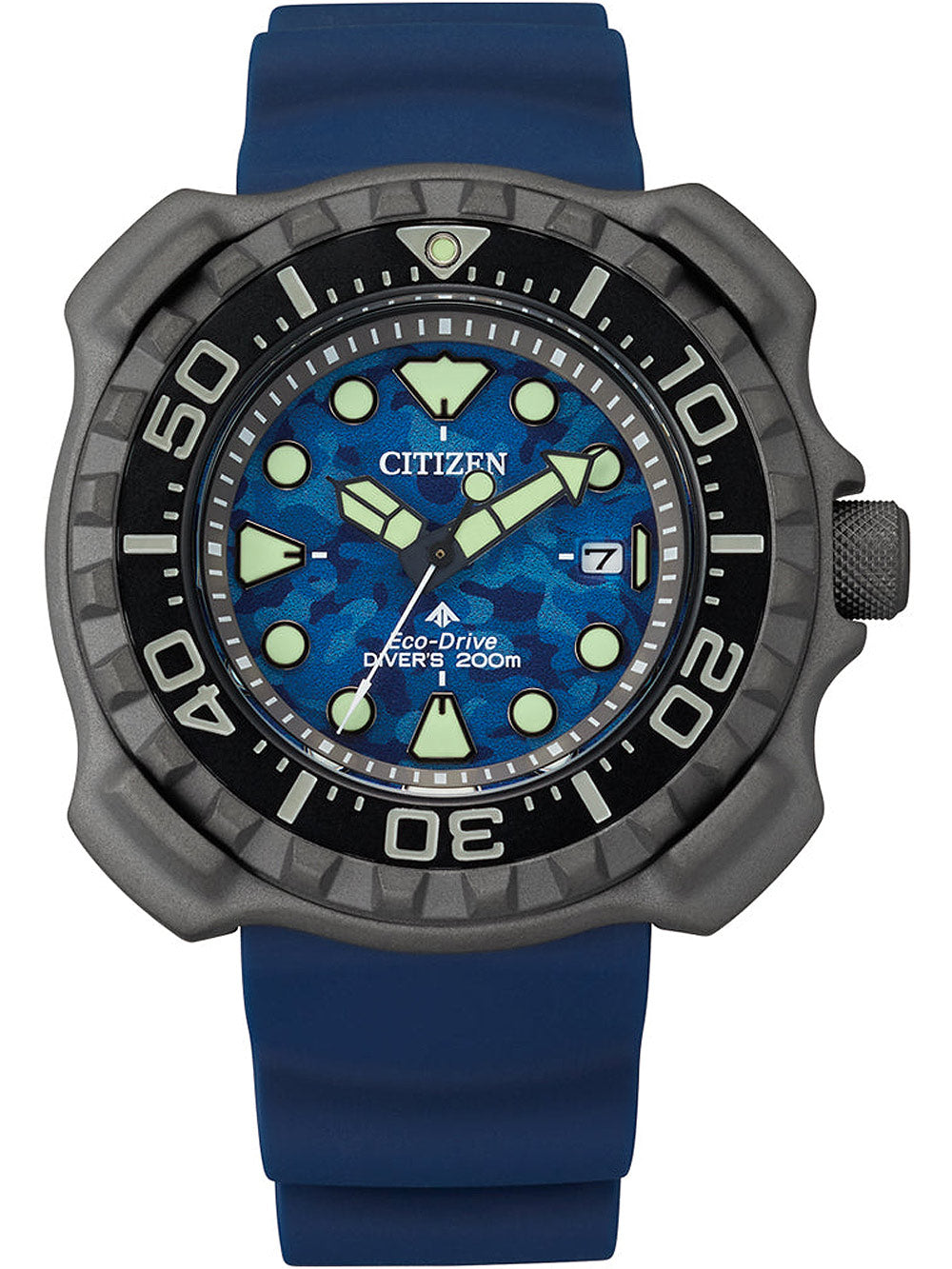 Citizen BN0227-09L Eco-drive Promaster Titanium men's watch 47mm 20ATM