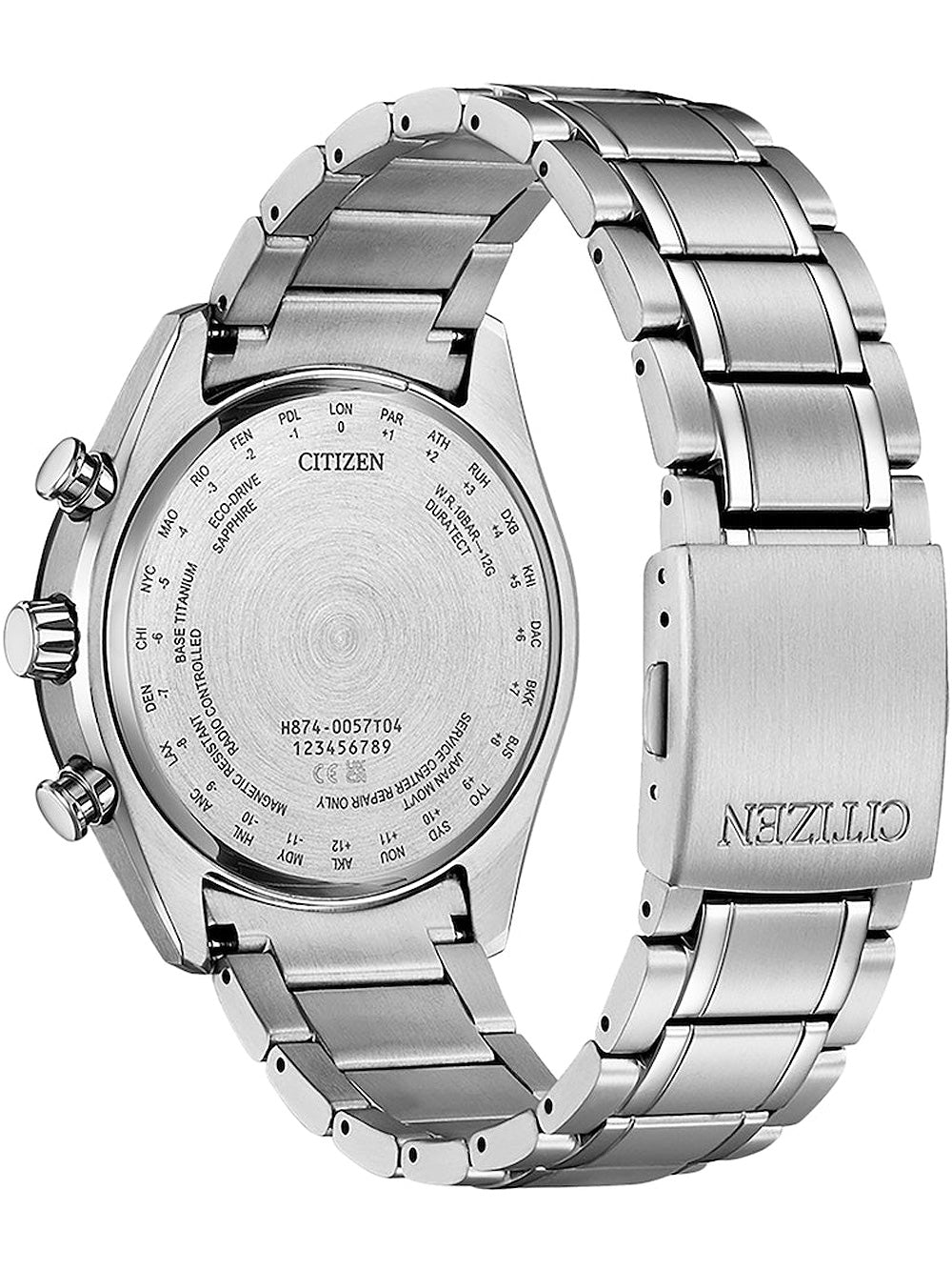Citizen BY1018-80X Eco-Drive Moonphase Titanium Radio Controlled men's watch