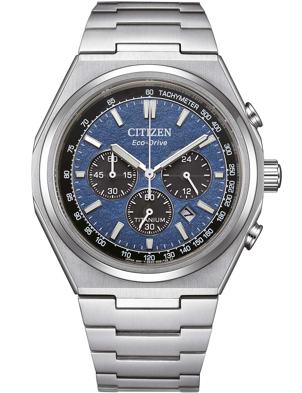 Citizen CA4610-85L men's watch Eco-Drive Super Titanium Chronograph 43mm 10ATM