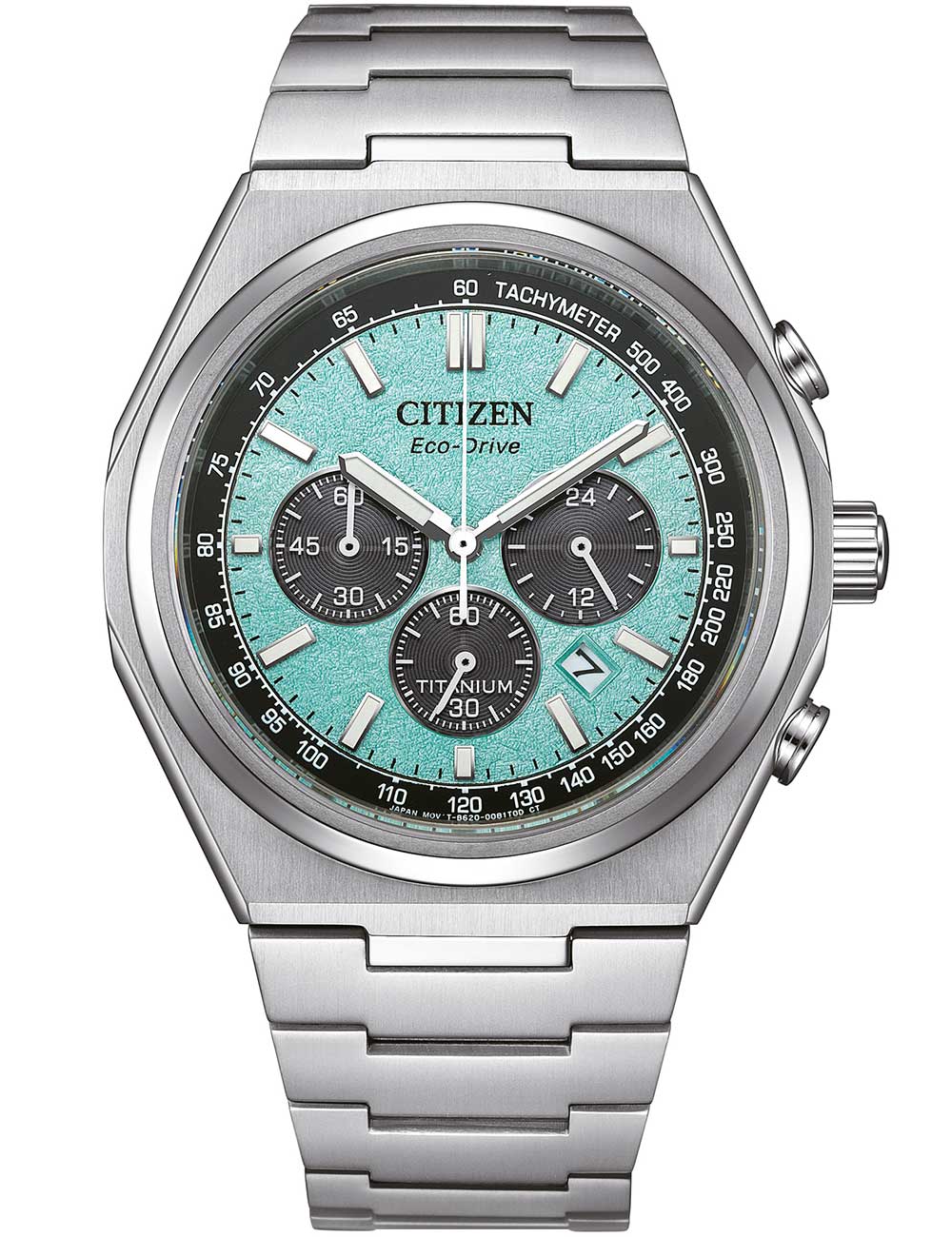 Citizen CA4610-85M men's watch Eco-Drive Super Titanium Chronograph 43mm 10ATM