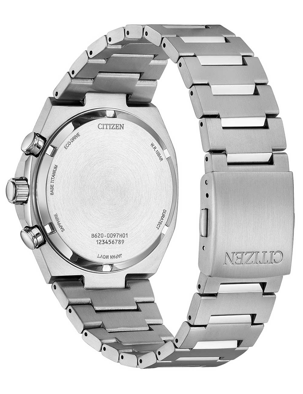 Citizen CA4610-85Z men's watch Eco-Drive Super Titanium Chronograph 43mm 10ATM