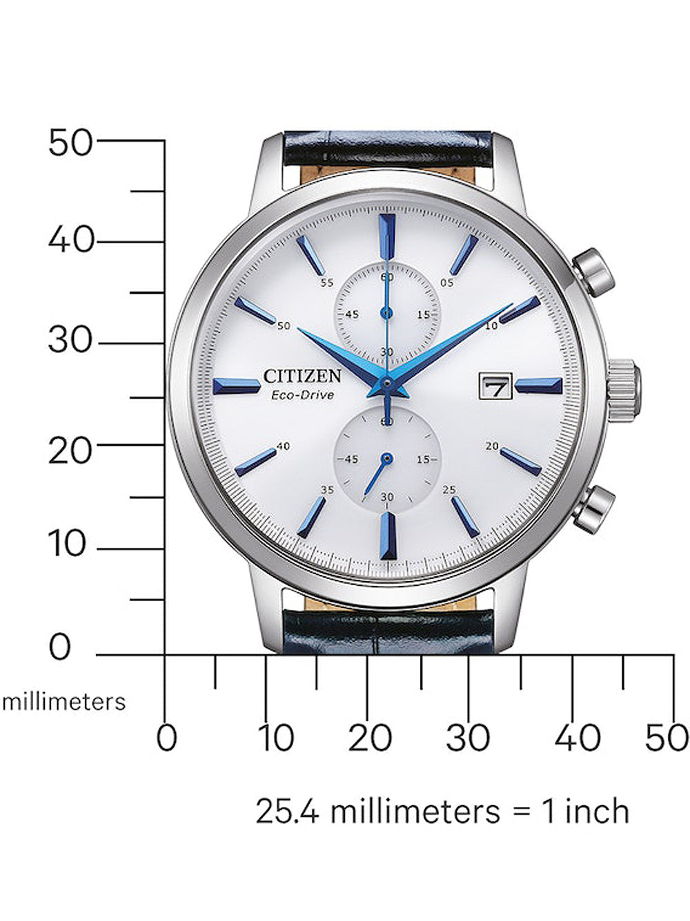 Citizen CA7069-16A Eco-Drive Chronograph men's watch 42mm 5ATM