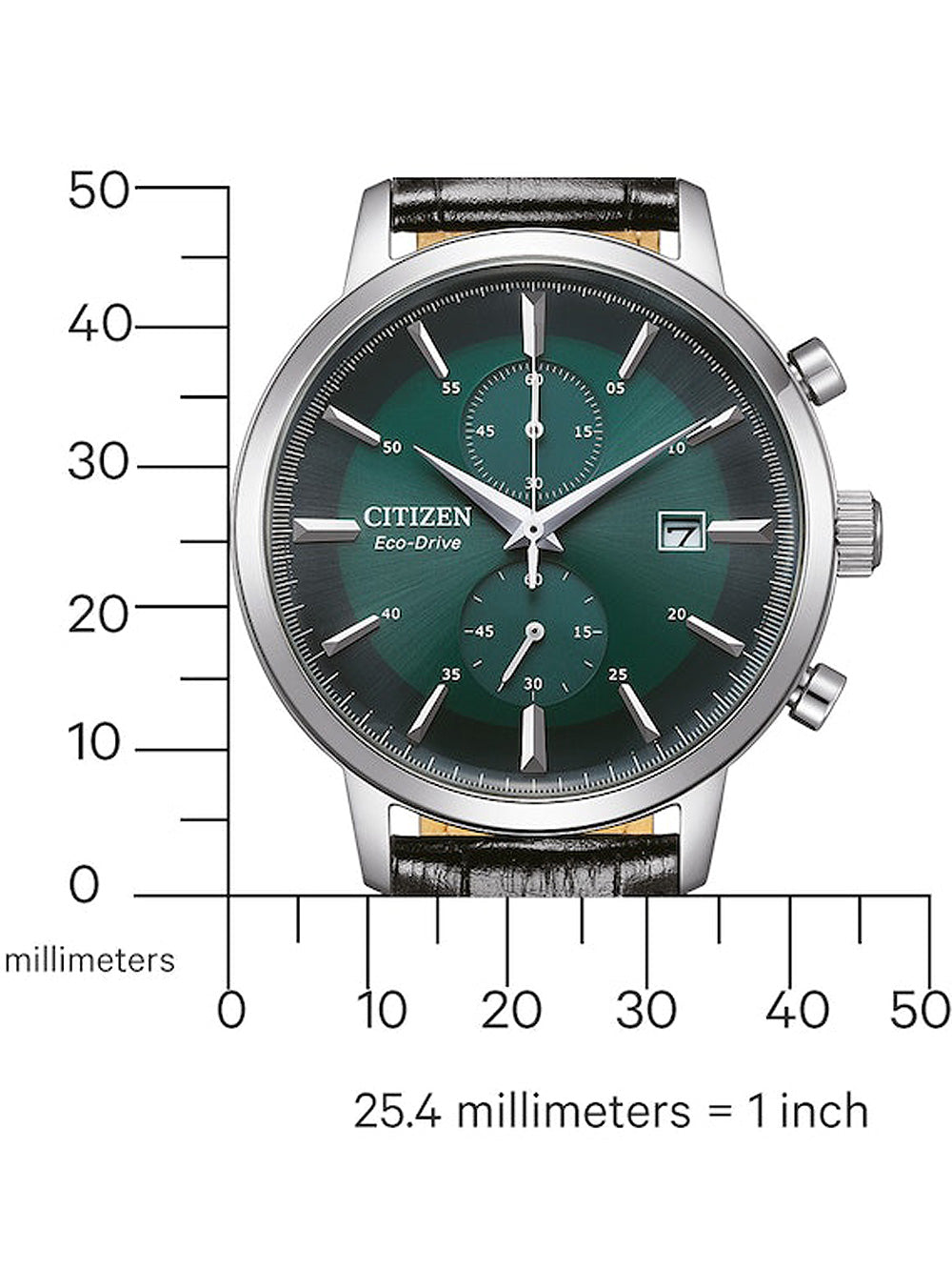 Citizen CA7069-24X Eco-Drive Chronograph men's watch 42mm 5ATM