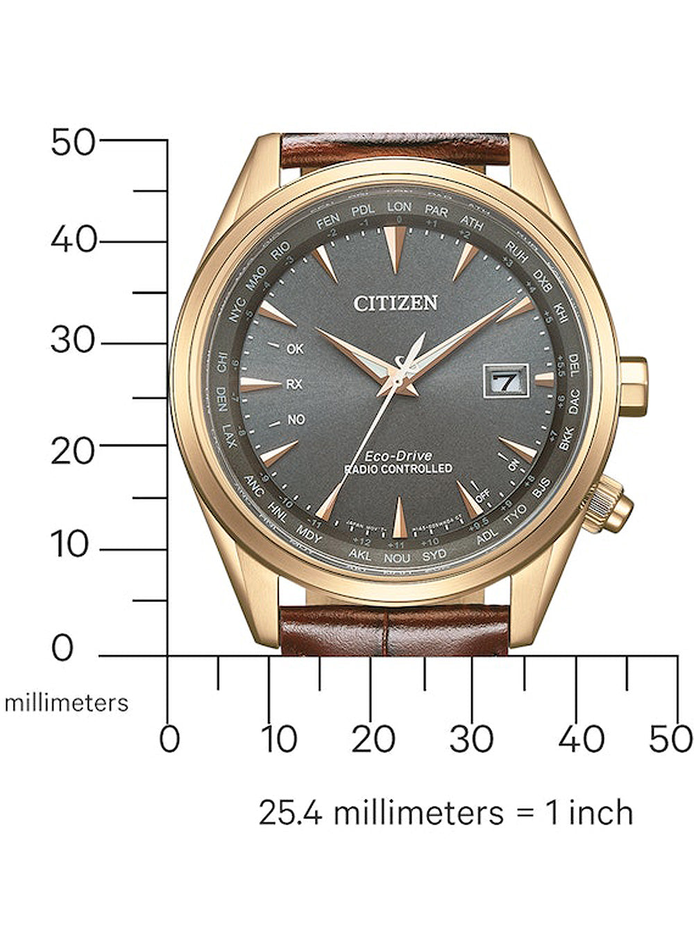 Citizen CB0273-11H Eco-Drive Radio Controlled men's watch 43mm