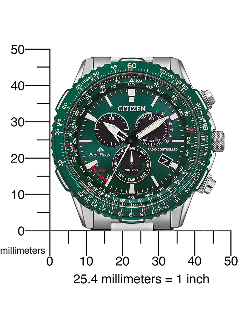 Citizen CB5004-59W Radio-Controlled Eco-Drive Promaster men's watch 45mm