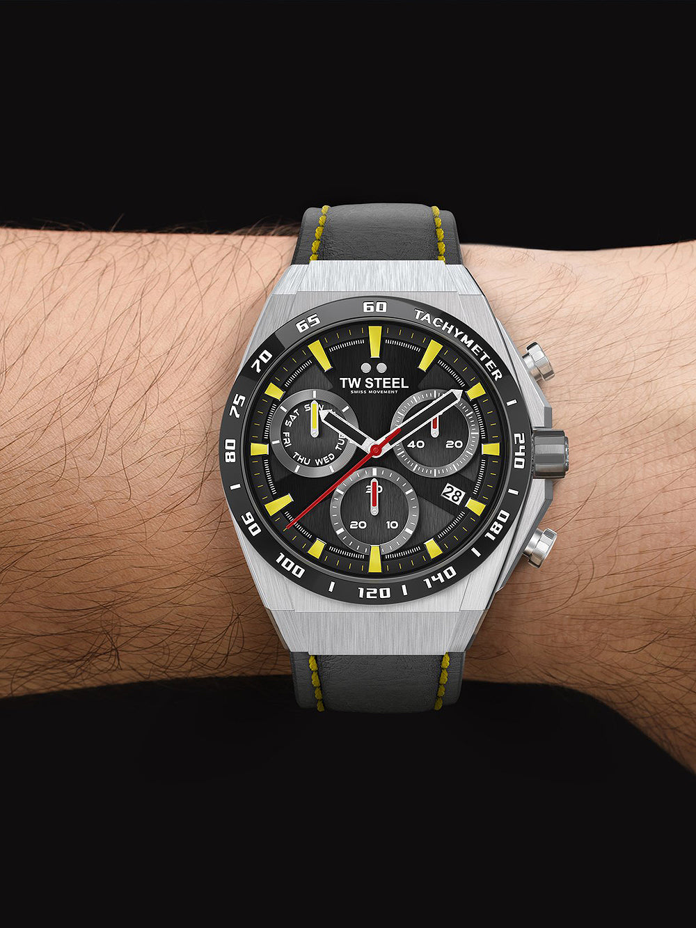 TW-Steel CE4071 Fast Lane Chronograph limited edition men's watch 44mm 10ATM