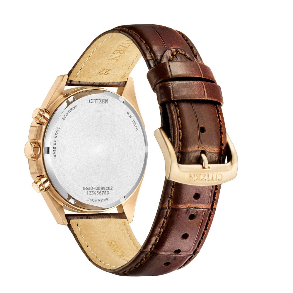 Citizen CA4593-15A men's watch Eco-Drive Chronograph 41mm 10ATM