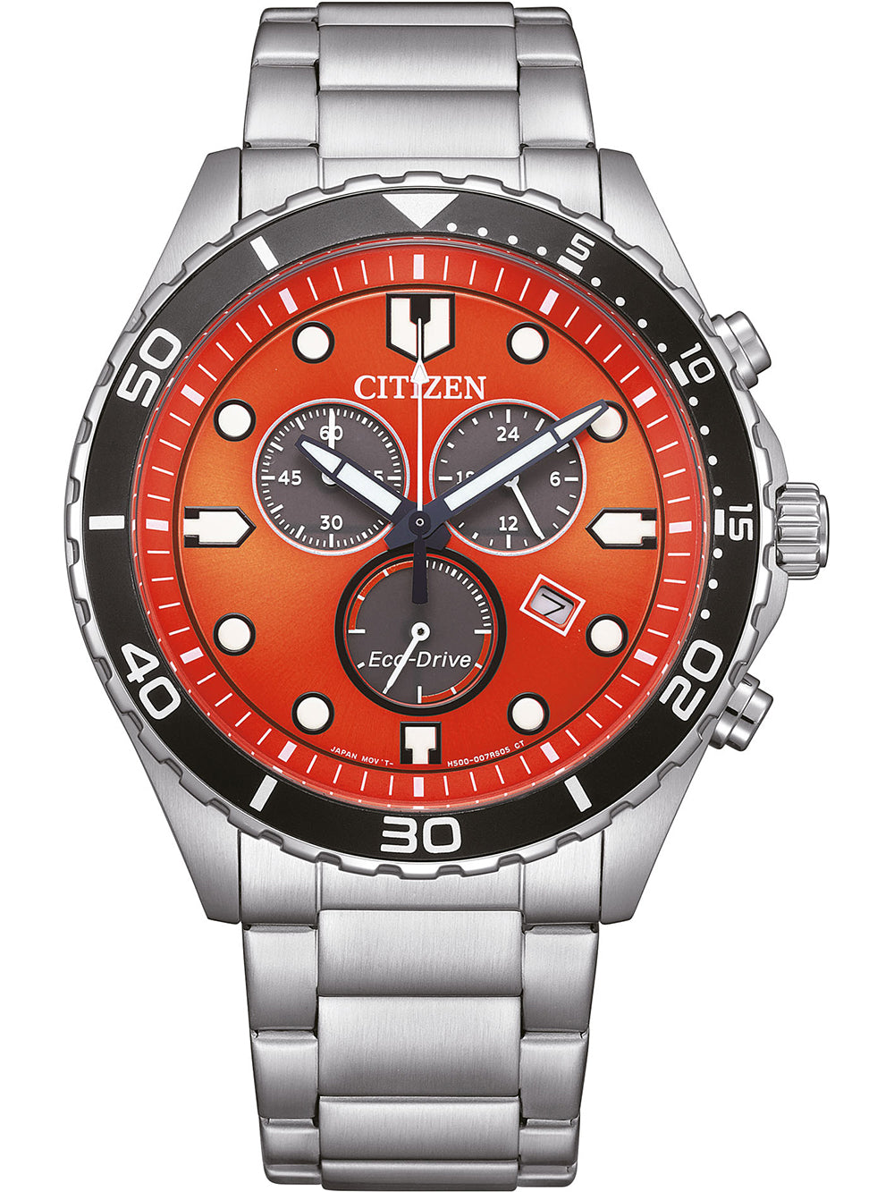 Citizen AT2560-84X men's watch Eco-Drive Chronograph 43mm 10ATM