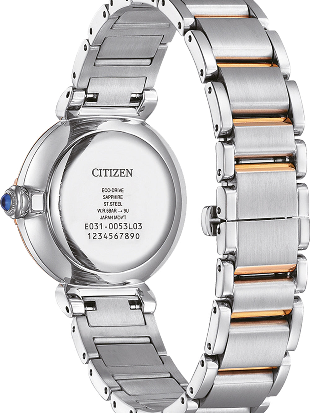 Citizen EM1074-82D Eco-Drive Elegance women's watch 30mm 5ATM