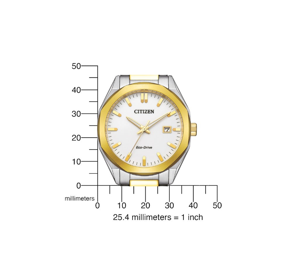 Citizen BM7624-82A men's watch Eco-Drive men's watch 38mm 10ATM