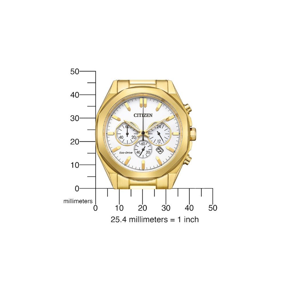 Citizen CA4592-85A men's watch Eco-Drive Chronograph 41mm 10ATM