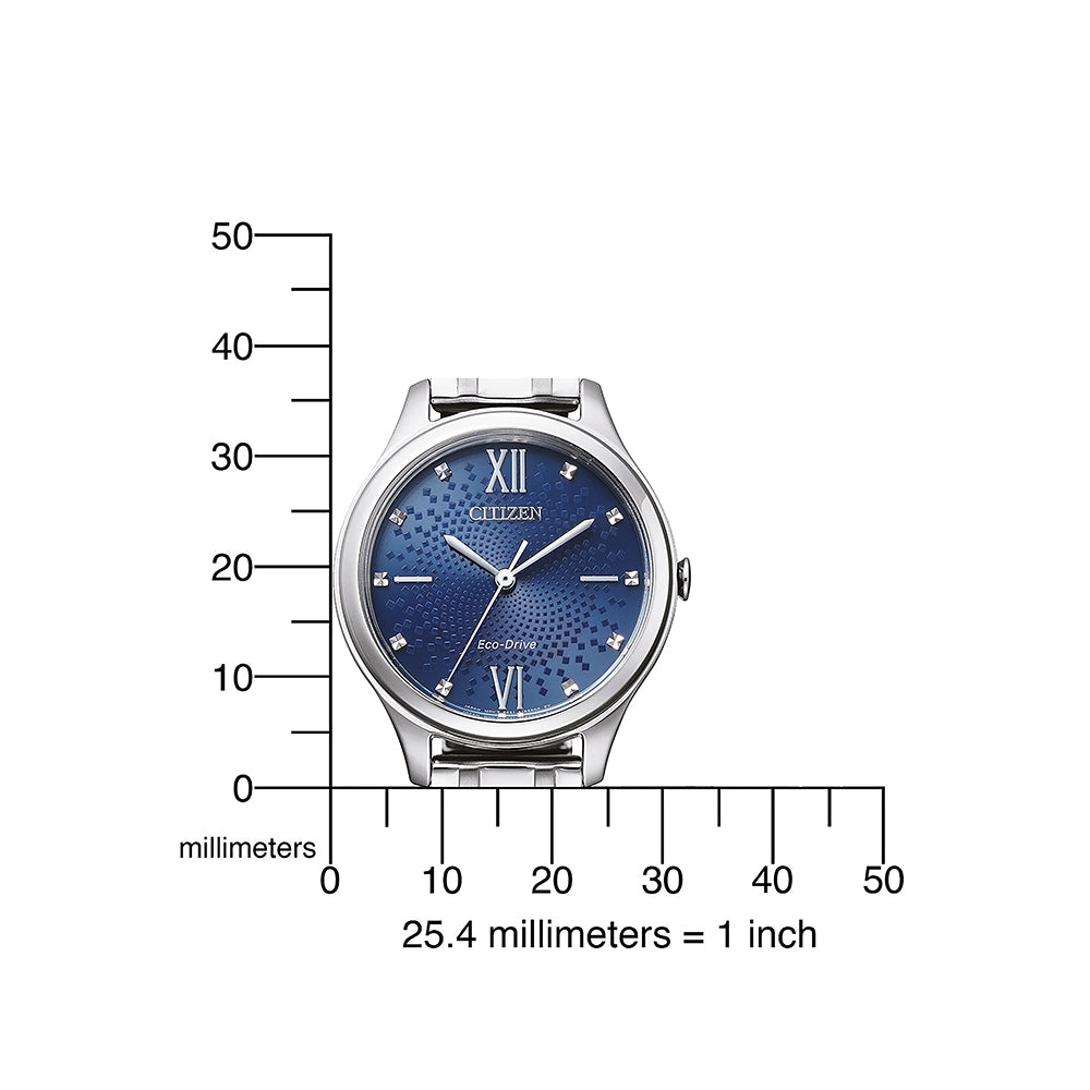 Citizen EM0500-73L Eco-Drive women's watch 30mm 5ATM