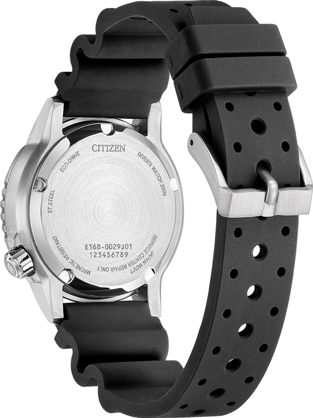 Citizen EO2020-08E Eco-Drive Diver women's watch 36mm 20ATM