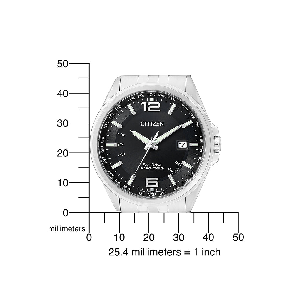 Citizen Eco-Drive Elegant CB0010-88E 4-Zones Radio Controlled watch 43 mm 100M