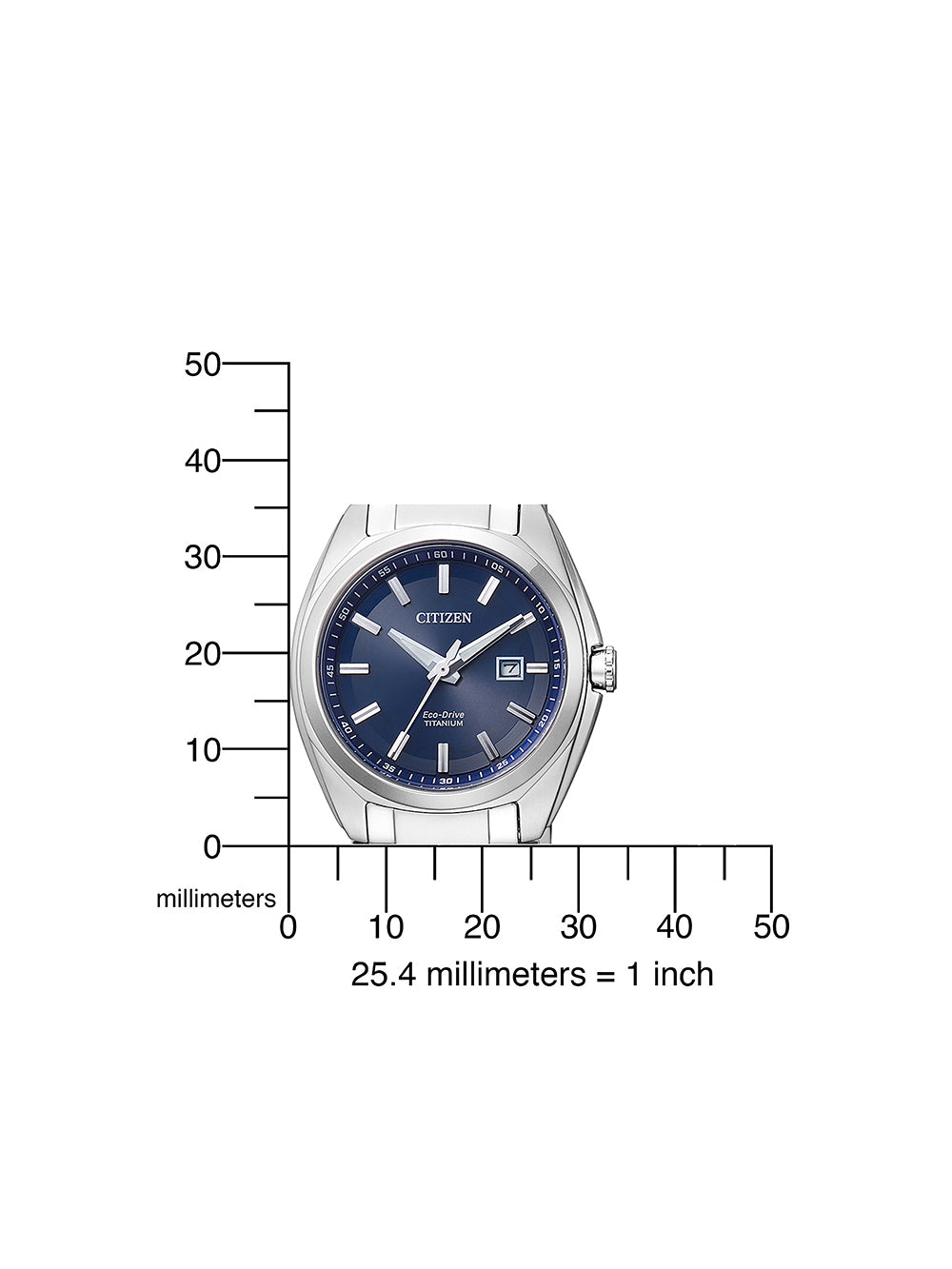 Citizen EW2210-53L Eco-Drive Super-Titanium women's watch 34mm 10 ATM