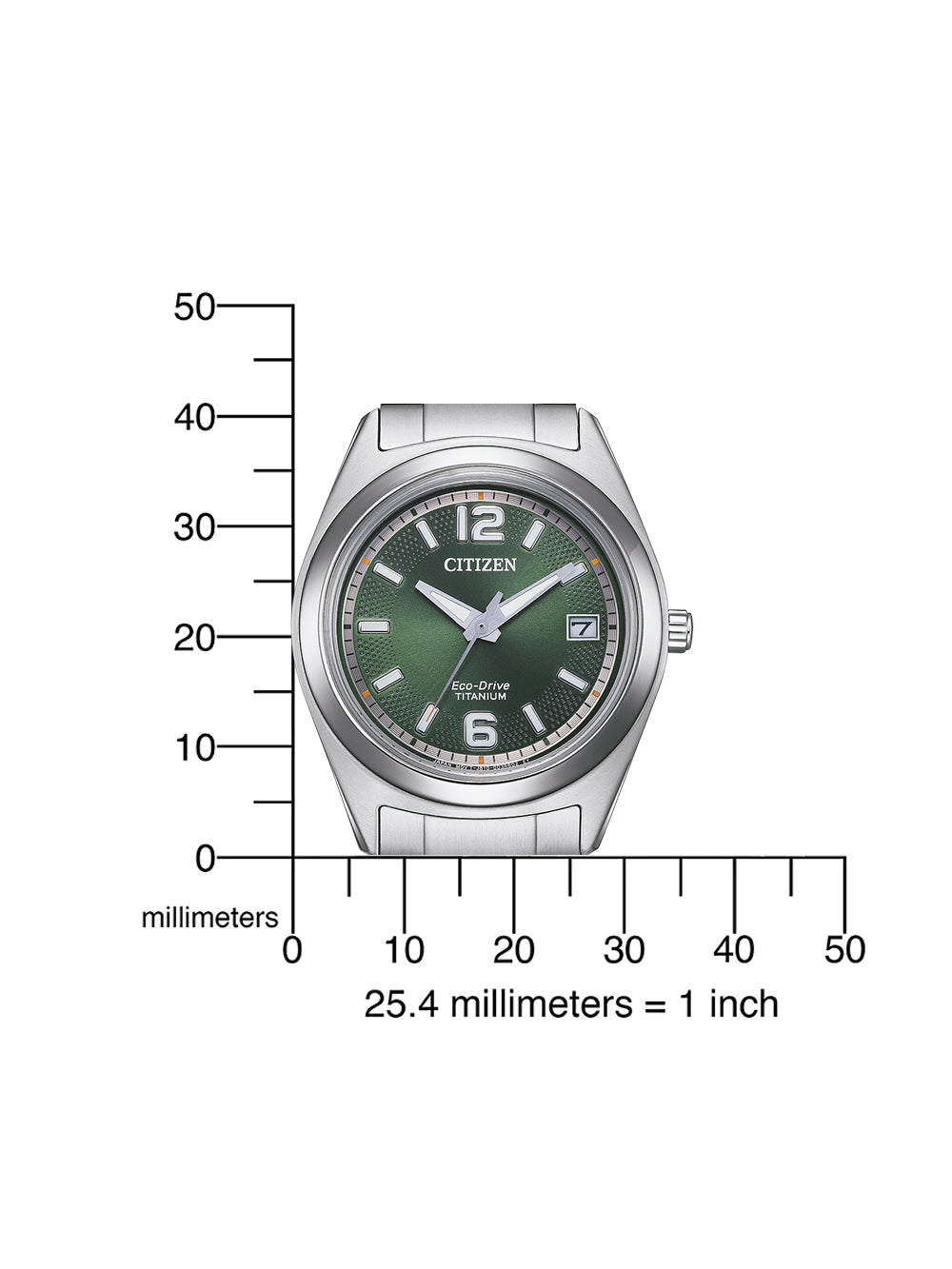 Citizen FE6151-82X Eco-Drive Titanium women's watch 34mm 5ATM