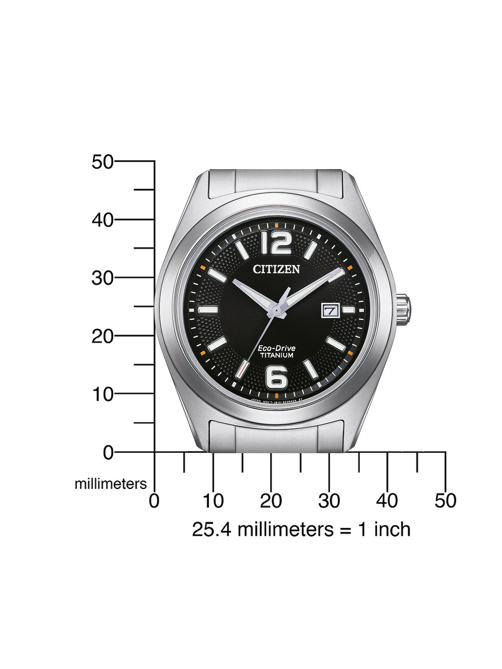 Citizen AW1641-81E Eco-Drive Titanium men's watch 41mm 5ATM