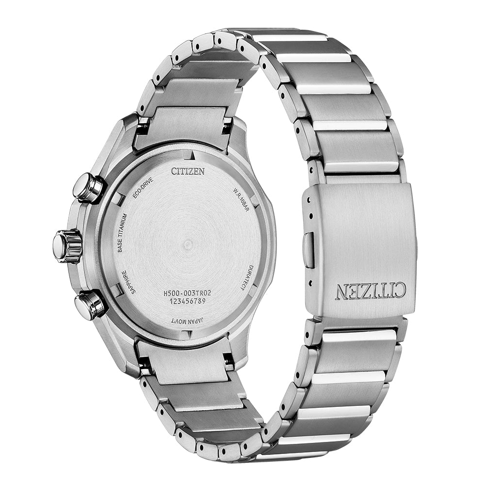 Citizen AT2530-85A Eco-Drive Titanium Chronograph men's watch 43mm 10ATM