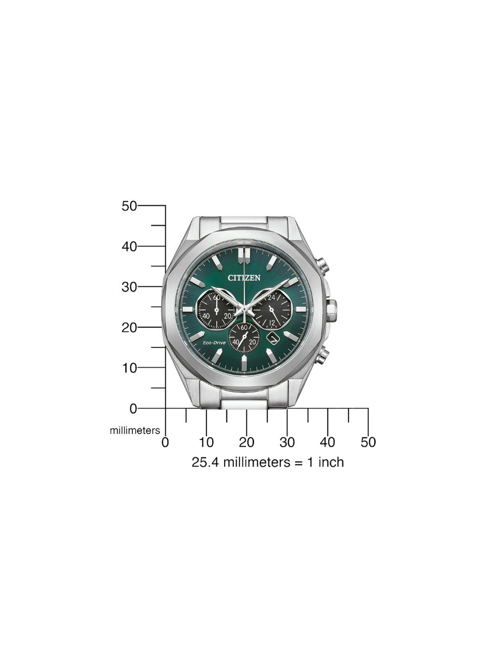 Citizen CA4590-81X men's watch Eco-Drive Chronograph 41mm 10ATM