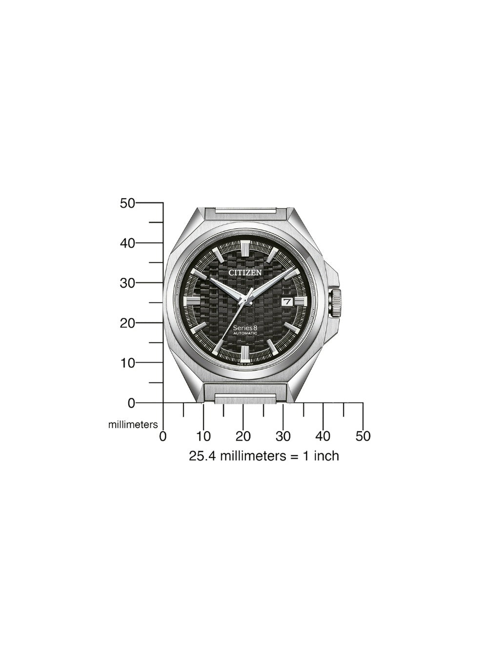 Citizen NB6050-51E men's watch Series 8 Automatic 40mm 10ATM