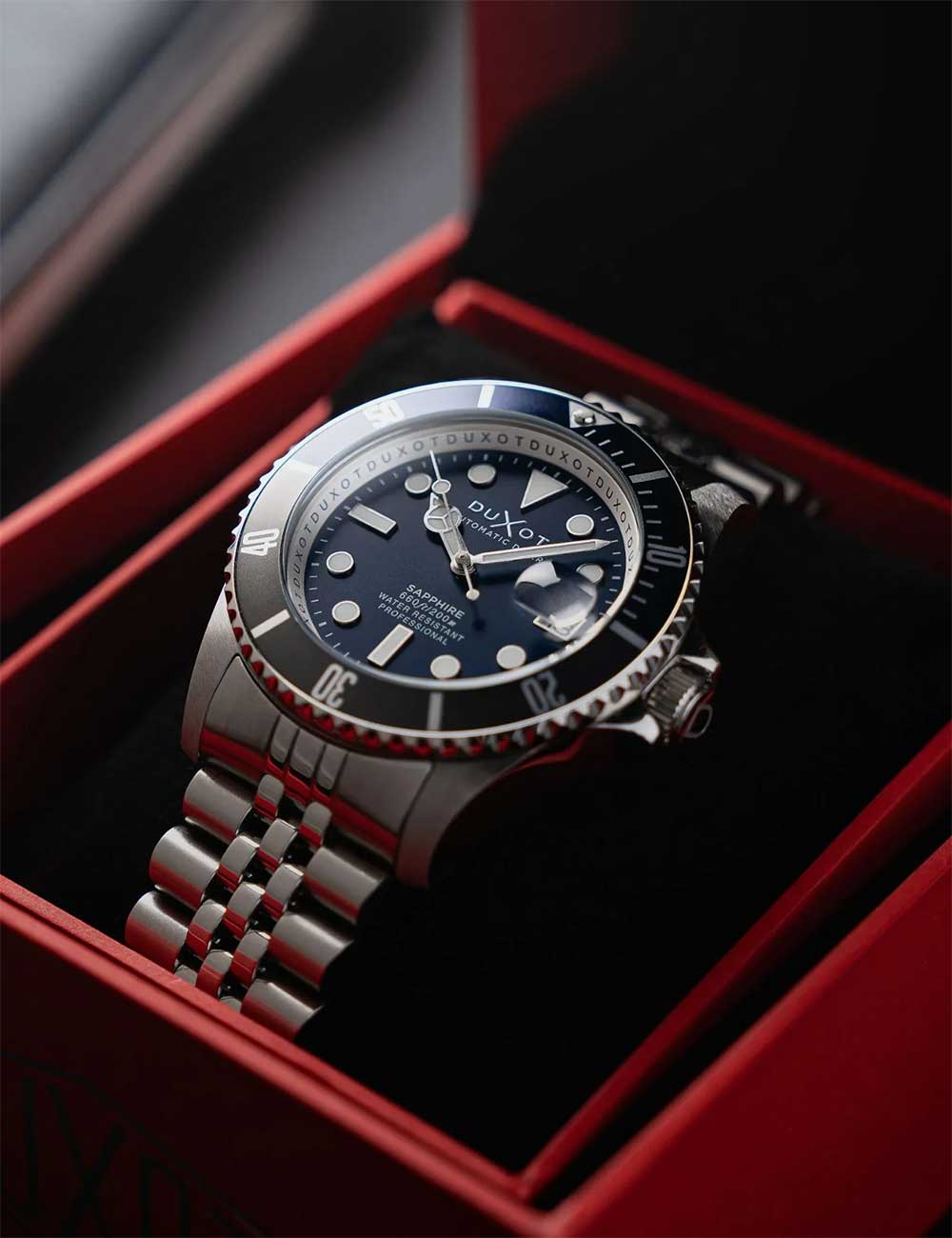 Duxot DX-2057-44 men's watch Atlantica Automatic Diver 42mm 20ATM