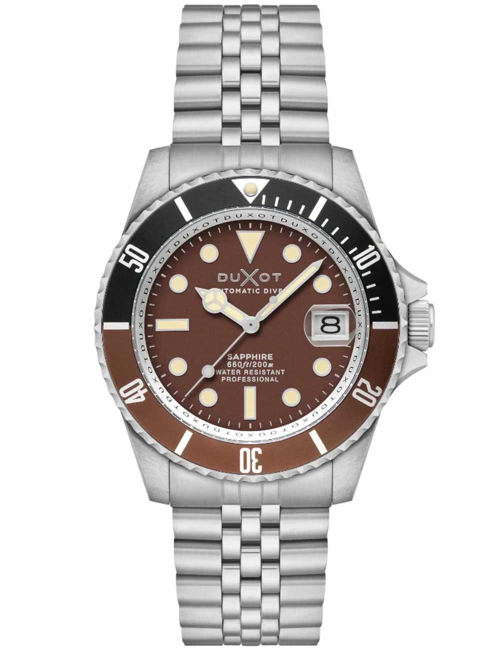 Duxot DX-2057-99 men's watch Atlantica Automatic Diver 42mm 20ATM