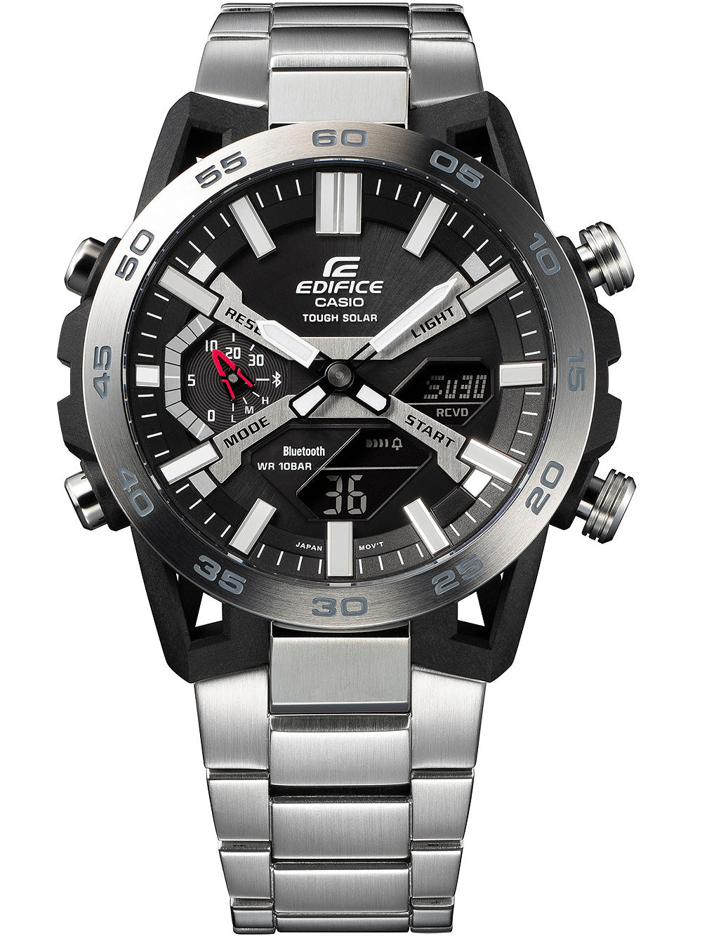 Casio ECB-2000D-1AEF Edifice Solar men's watch 48mm 10ATM