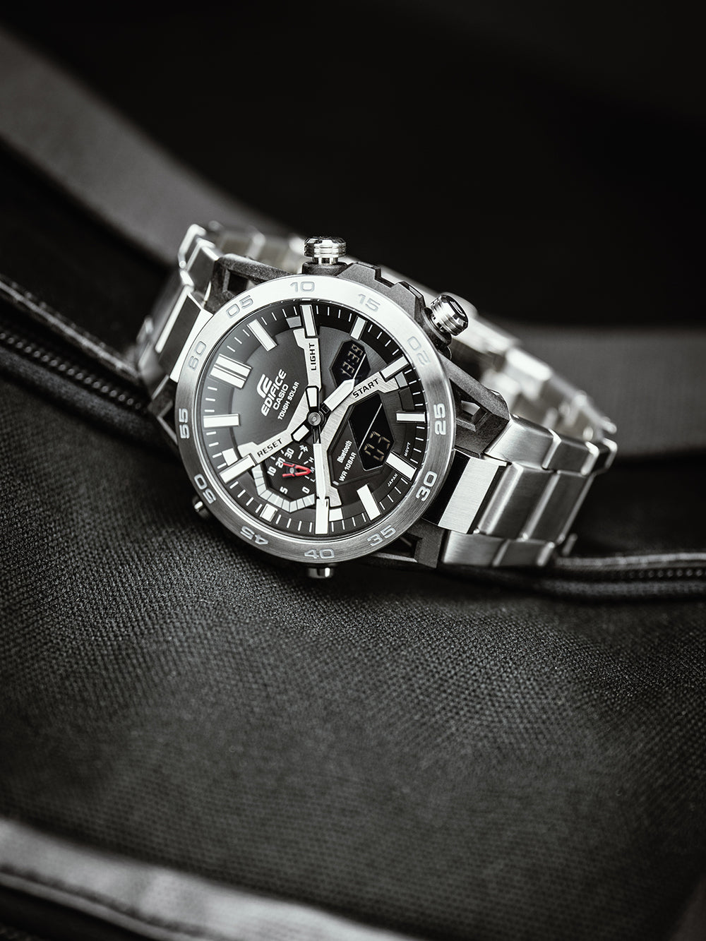 Casio ECB-2000D-1AEF Edifice Solar men's watch 48mm 10ATM