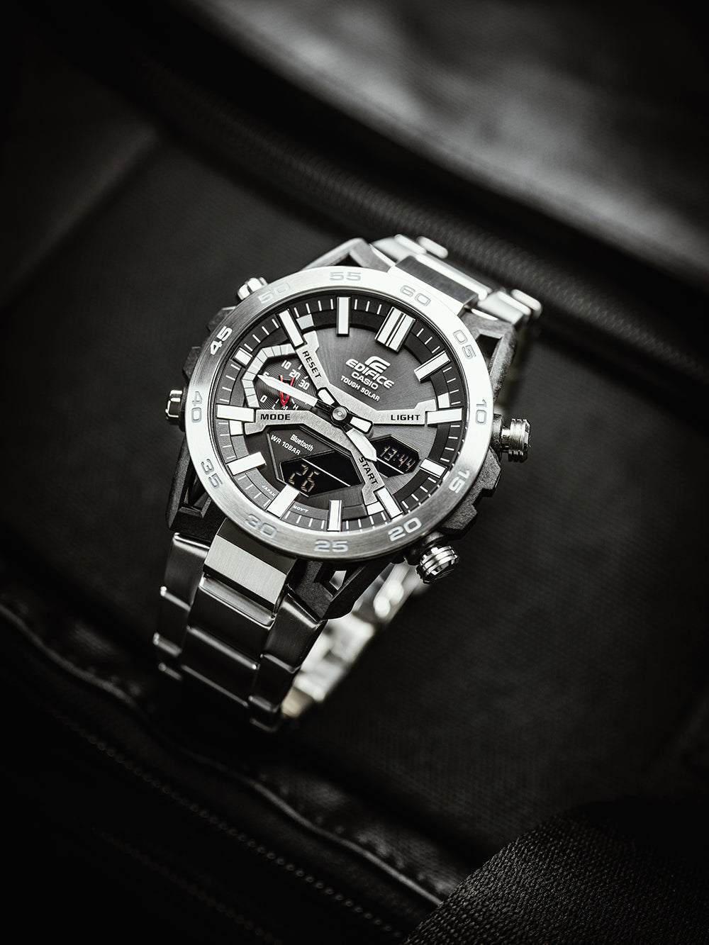 Casio ECB-2000D-1AEF Edifice Solar men's watch 48mm 10ATM